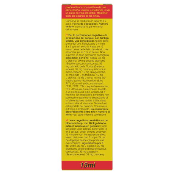 Herbal Rush - suplemento alimentar líquido - 15ml