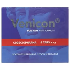   Venicon - suplemento sexual masculino - cápsulas estimulantes - 4 unidades