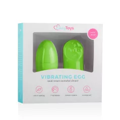 Easytoys - Ovo vibratório com 7 ritmos (verde)