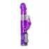 Easytoys - vibrador rabbit com pérolas rotativas e estimulador clitoriano - roxo