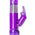 Easytoys - vibrador rabbit com pérolas rotativas e estimulador clitoriano - roxo