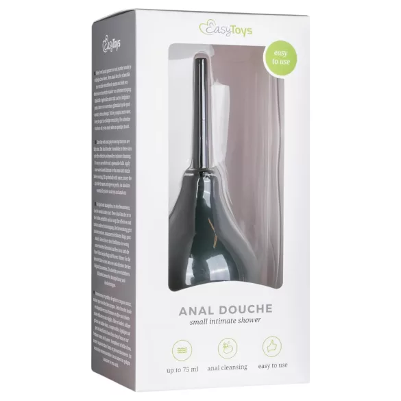 Easytoys - ducha anal - pequeno - preto