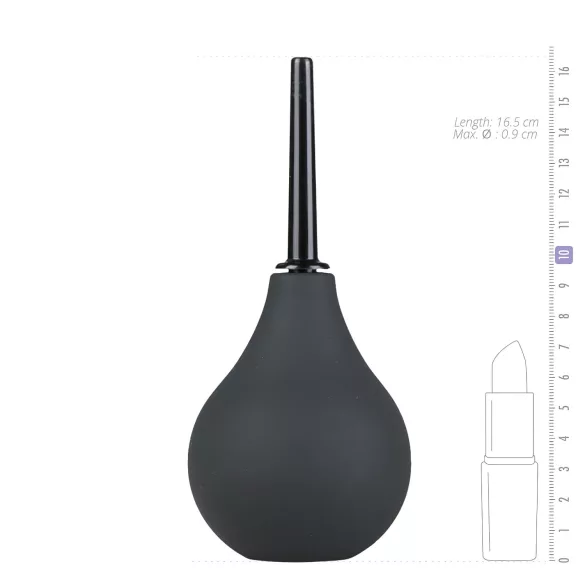 Easytoys - ducha anal - grande - preto