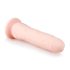 Easytoys - dildo ventosa 100% silicone 21cm - cor natural