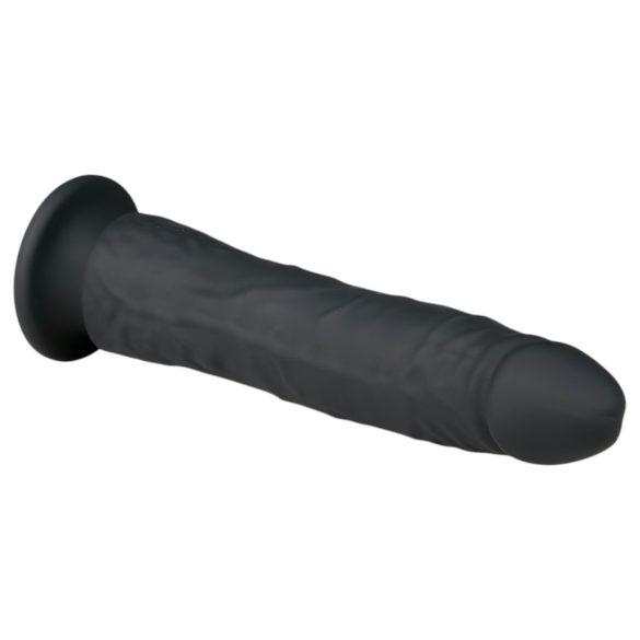 Easytoys - dildo com ventosa - silicone 21cm - preto