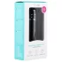 Easytoys Diamond Curved - mini vibrador varinha curvada - preto