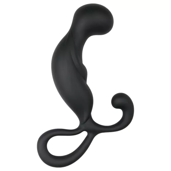 EasyToys - massageador de próstata - estimulador prostático - silicone preto