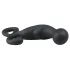 EasyToys - massageador de próstata - estimulador prostático - silicone preto
