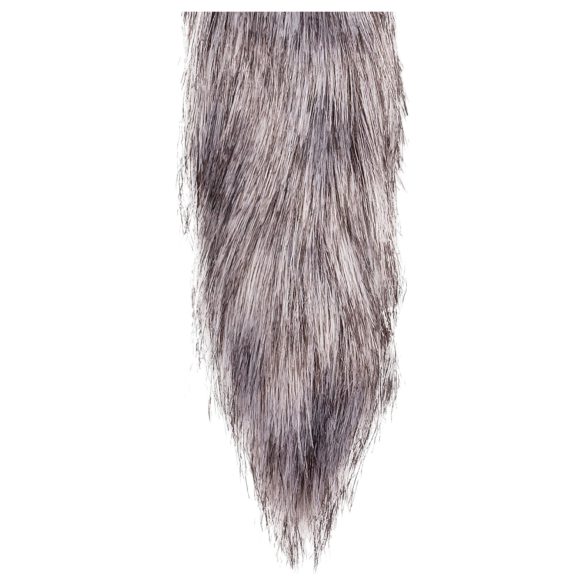 Easytoys Fox NO5 - plug anal metálico com cauda de raposa - prata