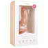 Easytoys - dildo com ventosa e testículos - 15cm - cor pele