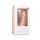 Easytoys - dildo com ventosa e escroto - 20cm - cor natural