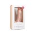 Easytoys - dildo com ventosa e escroto - 20cm - cor natural