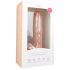 Easytoys - dildo com ventosa e escroto - realístico 26,5cm - cor natural