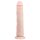 Easytoys - dildo com ventosa extra grande 28,5cm - cor natural
