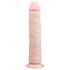Easytoys - dildo com ventosa extra grande 28,5cm - cor natural