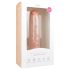 Easytoys - dildo com ventosa extra grande 28,5cm - cor natural