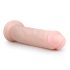 Easytoys - dildo com ventosa extra grande 28,5cm - cor natural