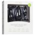 Easytoys Rocket - plug anal kit - 3 peças - silicone preto