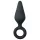 Easytoys - plug anal pequeno - silicone preto