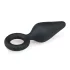 Easytoys - plug anal pequeno - silicone preto