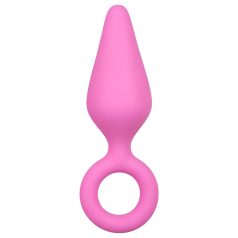 Easytoys - plug anal pequeno - silicone rosa
