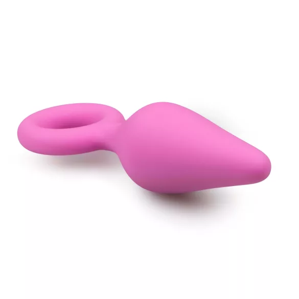 Easytoys - plug anal pequeno - silicone rosa