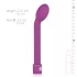 Easytoys Slim - vibrador ponto G - lilás