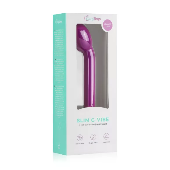 Easytoys Slim - vibrador ponto G - lilás