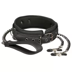   Easytoys - conjunto de mordaça para mamilos, coleira e guia - 4 peças
