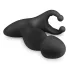 Easytoys Pounding Pete - vibrador de próstata - silicone preto