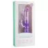 Easytoys Bunny - vibrador rotativo com movimento de empurrar - silicone lilás
