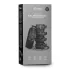 Easytoys - conjunto coleira algema pulso tornozelo - couro preto