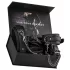 Easytoys - conjunto coleira algema pulso tornozelo - couro preto