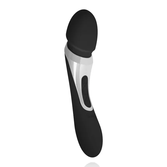 Sway No.1 - vibrador massageador recarregável 2 em 1 - silicone preto