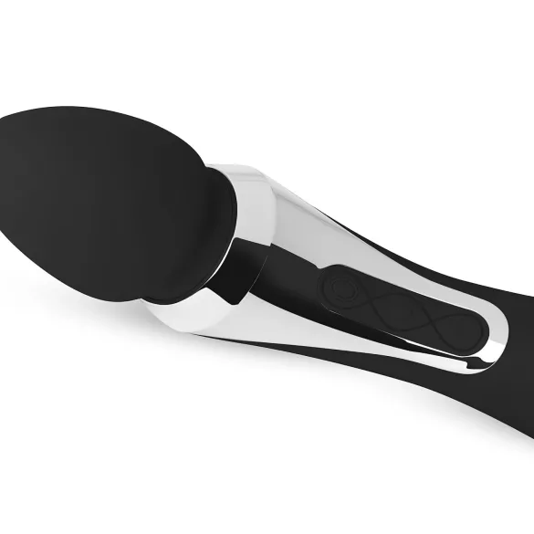 Sway No.1 - vibrador massageador recarregável 2 em 1 - silicone preto