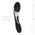 Sway No.1 - vibrador massageador recarregável 2 em 1 - silicone preto