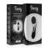 Sway No.1 - vibrador massageador recarregável 2 em 1 - silicone preto