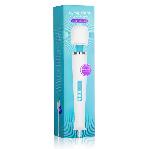 MyMagicWand - vibrador massageador potente - branco/azul