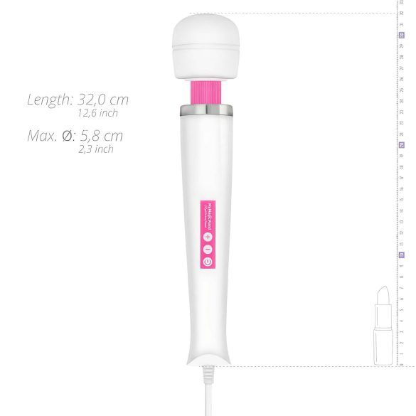 MyMagicWand - vibrador massageador potente - branco/rosa