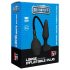 MenzStuff - plug anal inflável - grande - silicone preto
