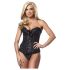 Amorable - corset e tanga com estampa - preto - M