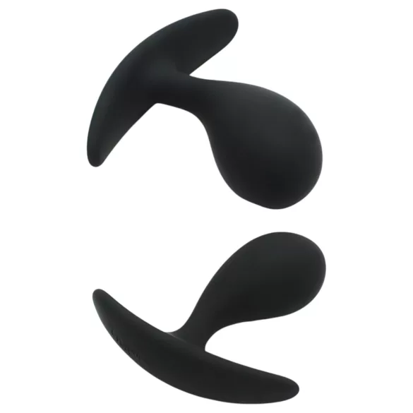 Rimba Copenhagen - conjunto de plugs anais (preto, 2 unid.)