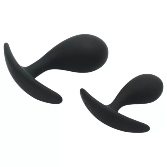 Rimba Copenhagen - conjunto de plugs anais (preto, 2 unid.)