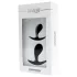 Rimba Copenhagen - conjunto de plugs anais (preto, 2 unid.)