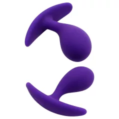 Rimba Copenhagen - conjunto de plugs anais (roxo, 2 unid.)