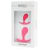 Rimba Copenhagen - plug anal conjunto - 2 peças - silicone rosa