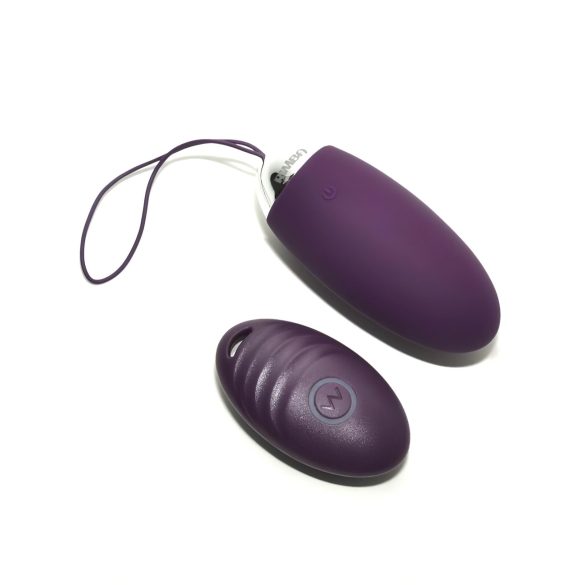 Rimba Venice - ovo vibrador recarregável controle remoto - silicone roxo