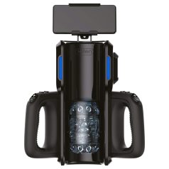   LETEN SM 500 - masturbador masculino vai e vem - suporte para celular - preto