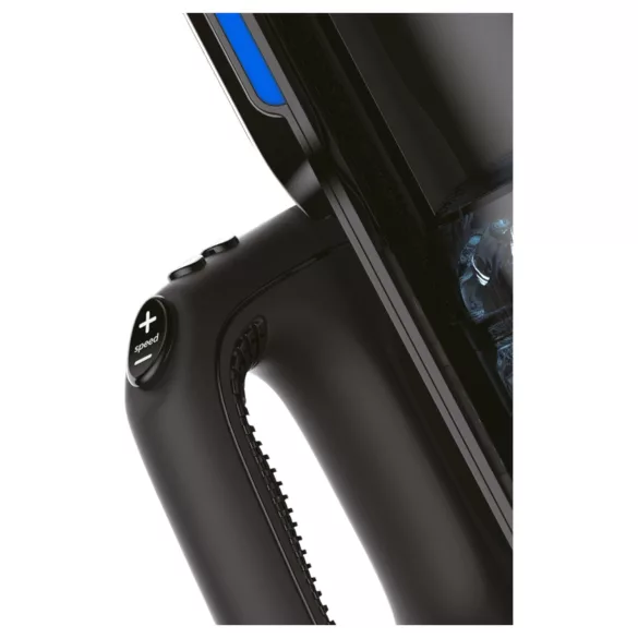 LETEN SM 500 - masturbador masculino vai e vem - suporte para celular - preto