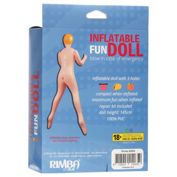 Inflatable Fun - boneca inflável feminina - tamanho real